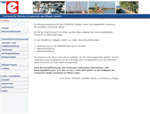 Tablet Screenshot of emmerich.buergerinfo-abwasser.de